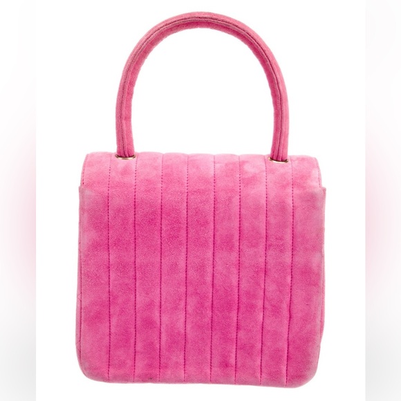 Chanel Pink Quilt Bag Top Handle - Picture 4 of 4